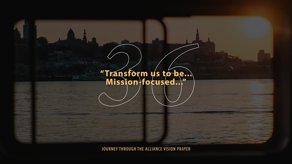Journey Through The Alliance Vision Prayer 2026 - Day 36