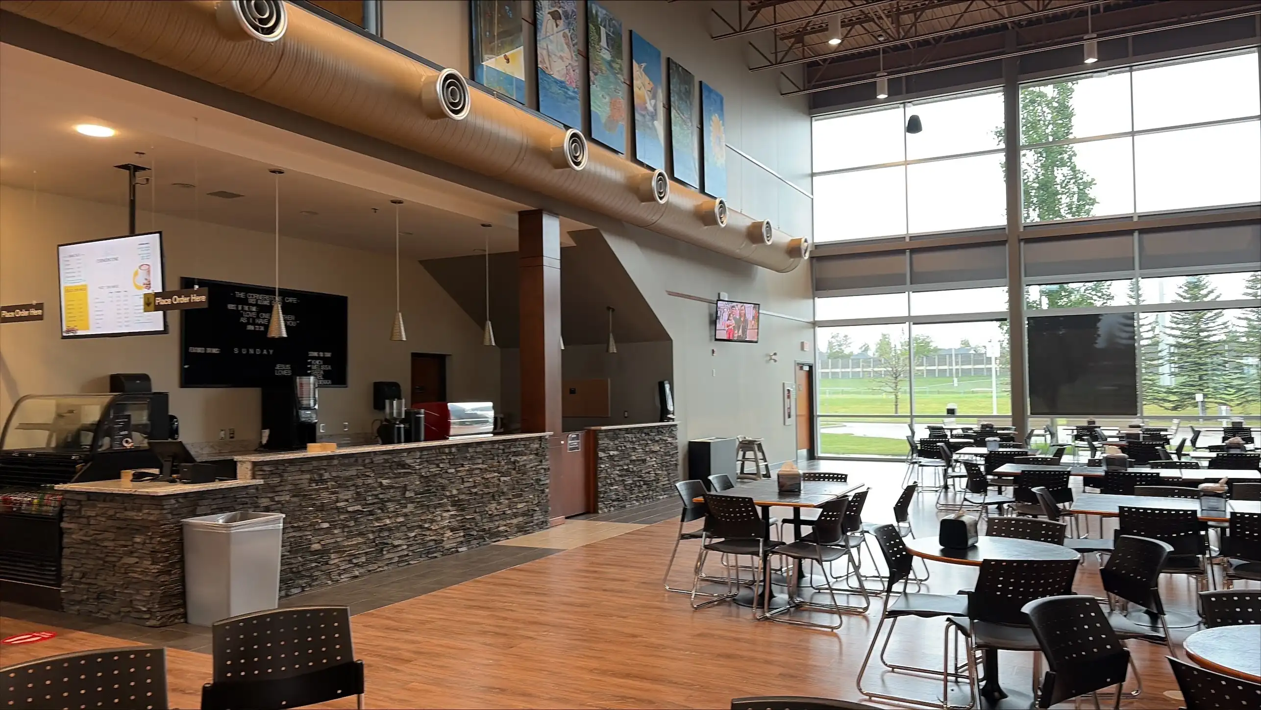 Cafe is open!
