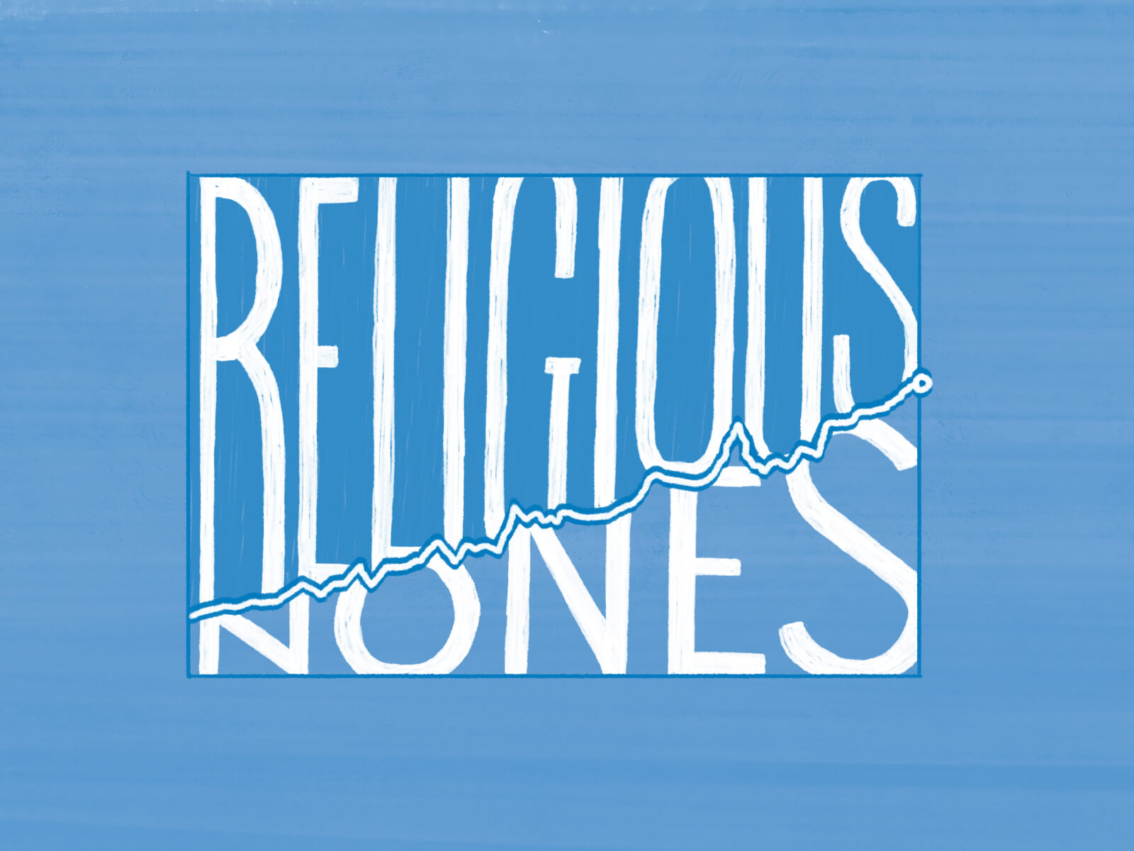 Religious Nones is written in hand lettering