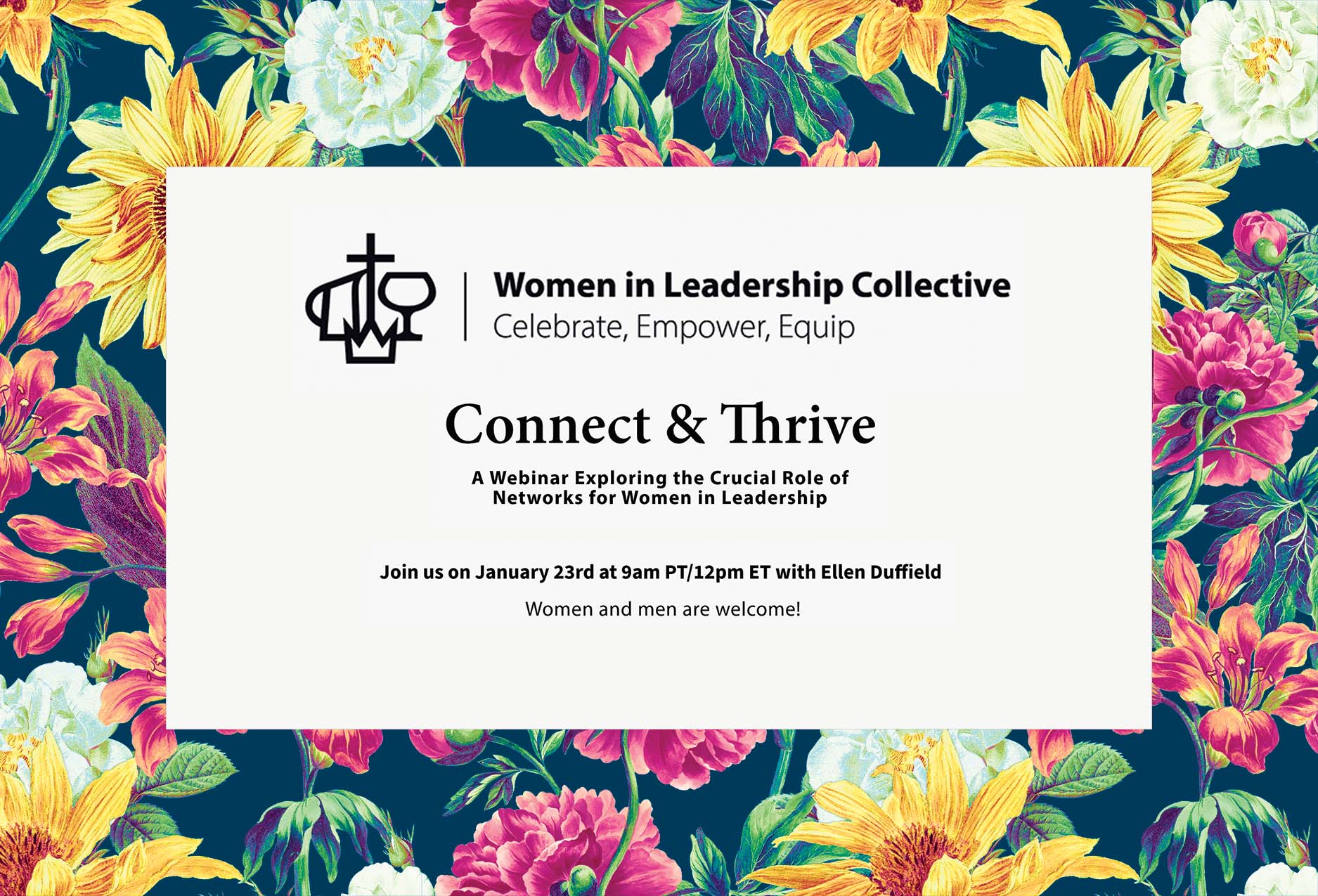 Featured image for “Register for Women in Leadership Webinar: Connect & Thrive”